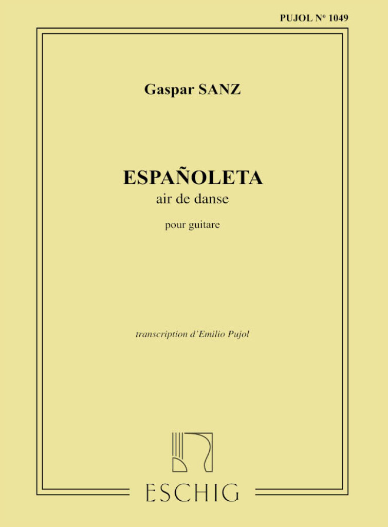 Espanoleta (Pujol 1049) Guitare